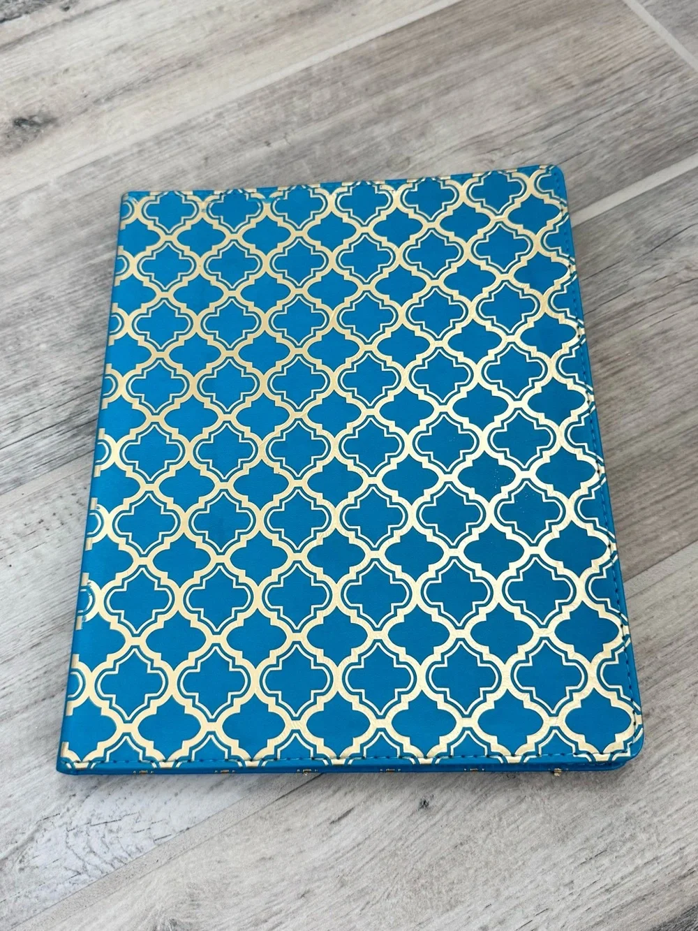 Eccolo World Traveler Blue Gold Journal